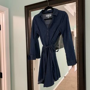 Denim maternity dress / tunic - old navy xs